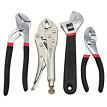 RoadPro 04087201DBPDQ 4 Piece Plier & Wrench Set 5ct PDQ