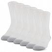 Gildan 1048596 Men\'s Crew Sock 6-Pack White