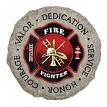 Spoontiques 12940 9 Inch Stepping Stone Firefighter