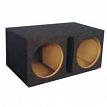 Atrend Enclosures 12DQV 12 Dual Vented Square Box Round Cut Enclosure