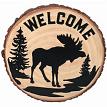 Spoontiques 13258 9 Inch Stepping Stone Moose