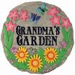 Spoontiques 13278 9 Inch Stepping Stone Grandma's Garden