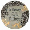 SPOONTIQUES 13319 Stepping Stone Memory Father