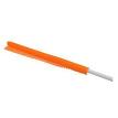 RoadPro 1818SO 18 x 18 Orange Mesh Flag with Wood Dowel Rod