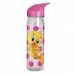 Spoontiques 18710 18oz. Acrylic Flip-Top Water Bottle Tweety Bird