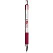 Zebra 27131 F-301 Retractable 0.7mm Ballpoint Red 1-Pack