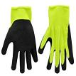 BlackCanyon Outfitters 30100/L Hi-Vis Black Latex Dipped Glove LG