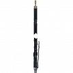 Wilson Antennas 305-480 2' Silver Load FGT Series Fiberglass Whip Black