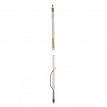 Wilson Antennas 305-485 3' Silver Load FGT Series Fiberglass Whip White