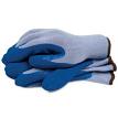 BlackCanyon Outfitters 30500/L2P Latex Coated Palm & Fingertips Gloves with Elastic Knit Wrist Large 2-Pack