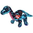 TY Inc. 36431T STOMPY - PINK/GREEN SEQUIN DINOSAUR MED
