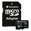 Verbatim Americas LLC 44082V 16GB microSDHC Memory Card with adapter