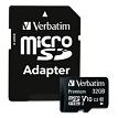 Verbatim Americas LLC 44083 32GB microSDHC Memory Card with Adapter