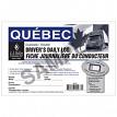 J.J. Keller 50150 Quebec Duplicate Driver's Daily Log Book