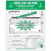 J.J. Keller 612MP Duplicate 5-In-1 Large Loose-Leaf Driver's Log Carbonless