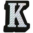 RoadPro 78094D K Prism Style Adhesive Letter