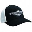 DIESEL LIFE 81101135 OSFA Flex Fit Trucker Hat Black/White with White