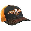 DIESEL LIFE 81101316 OSFA Richardson Snap Back Hat Charcoal/Neon Orange with Neon Orange