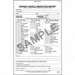 J.J. Keller 8253 Detailed Driver's Vehicle Inspection Report