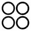 Metra 827301 6 to 6.75 Speaker Plate Pair Hyundai Genesis Coupe 2010-Up