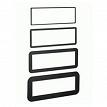Metra 89300900 4-Pack Universal DIN Trim Rings
