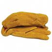 BlackCanyon Outfitters 91030/L Split Leather Gloves with Red Fleece Lining Large