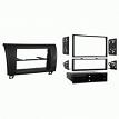Metra 998220CHG 2007-Up Toyota Truck 2-DIN Turbo Kit Charcoal Gloss