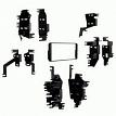 Metra 998300 Toyota Multi 00-Up S/2-DIN In-Dash Mounting Kit
