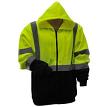 BlackCanyon Outfitters BCOHVQJ2X BCO HI-VIS CLS 3 BMBR JKT USA LIME 2X