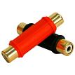 DB Link Wiring BF103F RCA ADAPTER FEM-FEM PLASTIC GRIP 2PK