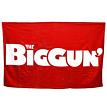 Bigg'un BGSTOWELRED Biggun Shower Towel Red 40 .in x60 .in