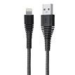 Zeikos BLT01 Built tough 6ft MFI lightning cable bk