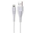Zeikos BLT05 Built tough 6ft MFI lightning cable WH