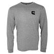 Cummins CMN4782 Cummins Unisex Long Sleeve T-shirt Cotton Blend Tee in Sport Gray CMN4782 - Small