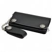 LI CW6N 6 Leather Wallet with 12 Chain