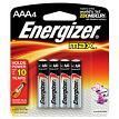 Eveready E-92BP4 AAA Energizer Alkaline Batteries - 4-Pack