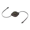 Retrak ETPRUC10 Premier Retractable 10 ft USB-C to C C