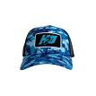 H2O H2OCAP02A H20 Logo Trucker Hat Blue Camo