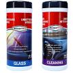 RoadPro HMPAPW30 Auto Glass Wipes Cleaning Wipes Can 2 Pk