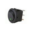 InstallBay by Metra IBRRSG Round Rocker Switch Green LED No Leads 20A 5-Pack