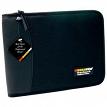 RoadPro LB-001BK 3-Ring Binder for Loose-Leaf Log Sheets - Black Zippered 10.5 x 8