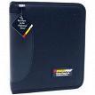 RoadPro LB-004BK 3-Ring Binder for Loose-Leaf Log Sheets - Black 7.75 x 9