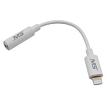 MobileSpec MB12280 Lightning to 3.5 mm Port Wht