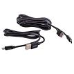 MobileSpec MB20C2PKB 4ft & 8ft USB-C to USB Cable Black