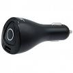 MobileSpec MBS01181 12V/DC 2.4A USB Charger with Wireless Earbud Black