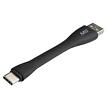 MobileSpec MBS05350 USB-C Mini Charge Cable Black