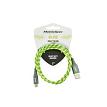 MobileSpec MBSHV0432 HiVis 4ft USB-C&trade; to USB-A Cable YL