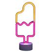 Neon Knight NKPOP LED Neon Light Sign Room Decoration USB or Battery Powered Dorm Decor Colorful Popsicle NKPOP
