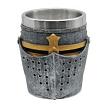 DAS P710272 Shot Glass with Armored Skull Design