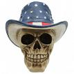 Treasure Cove P754752 American Cowboy Skull